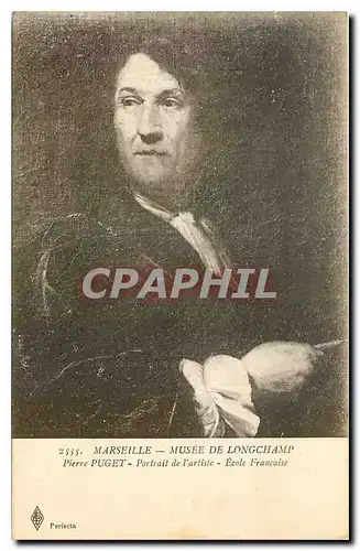 Ansichtskarte AK Marseille Musee de Longchamp Pierre Puget Portrait de l'artiste Ecole Francaise