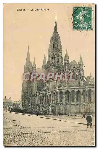 Cartes postales Bayeux La Cathedrale