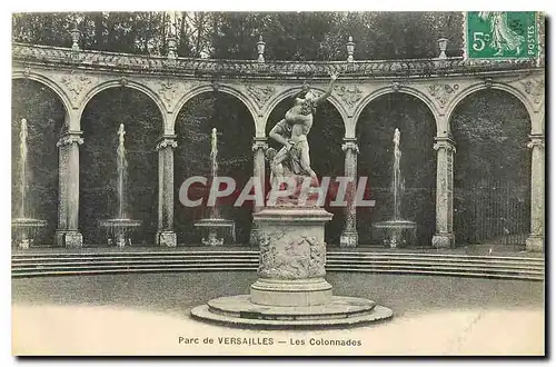 Ansichtskarte AK Parc de Versailles Les Colonnades