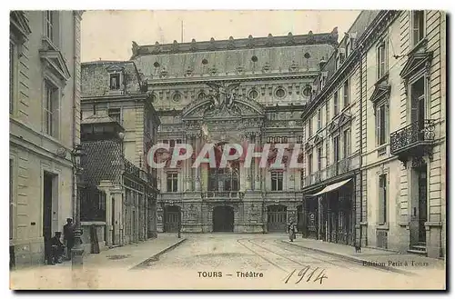 Cartes postales Tours Theatre