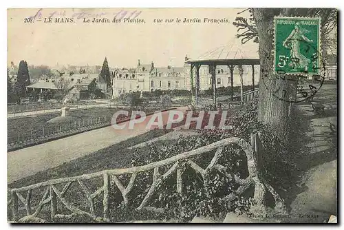 Cartes postales Le Mans Le Jardin des Plantes