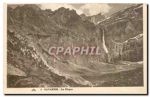 Cartes postales Gavarnie Le Cirque