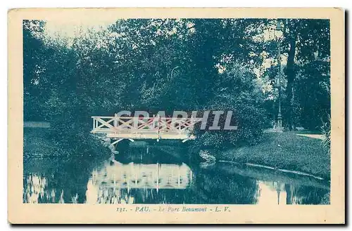 Ansichtskarte AK Pau Le Parc Beaumont