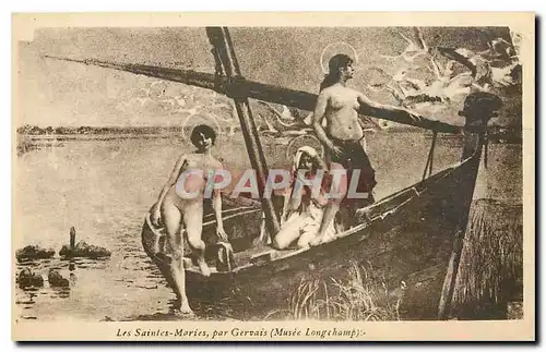 Cartes postales Les Saintes Maries par Gervais Musee Longchamp