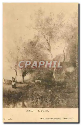 Ansichtskarte AK Corot Le Bouleau Musee de Longchamp Marseille