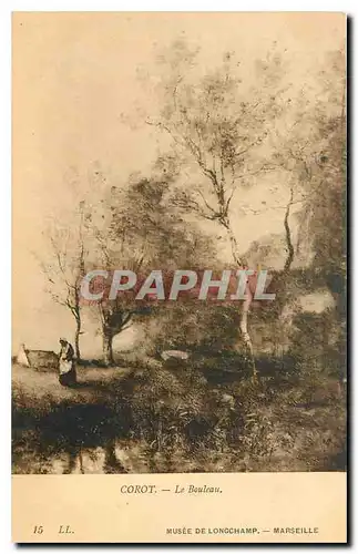 Ansichtskarte AK Corot Le Bouleau Musee de Longchamp Marseille