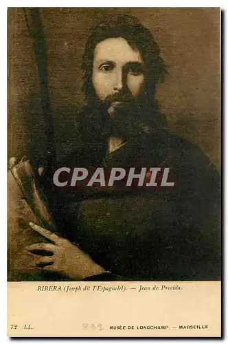 Ansichtskarte AK Ribera Joseph dit l'Espagnolel Jean de Procida Musee de Longchamp Marseille