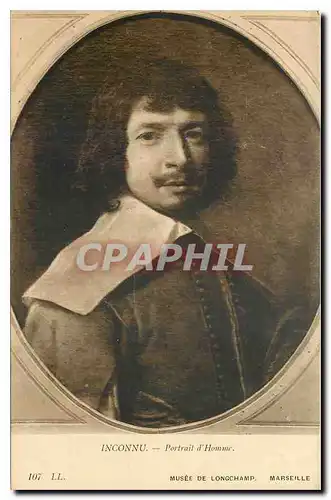 Ansichtskarte AK Inconny Portrait d'Homme Musee de Longchamp Marseille