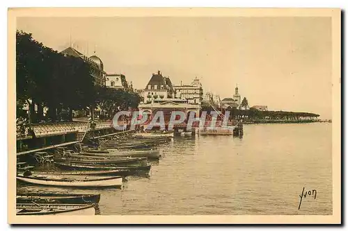 Cartes postales Evian les Bains Hte Savoie Le Port et les Batiments de la Douane