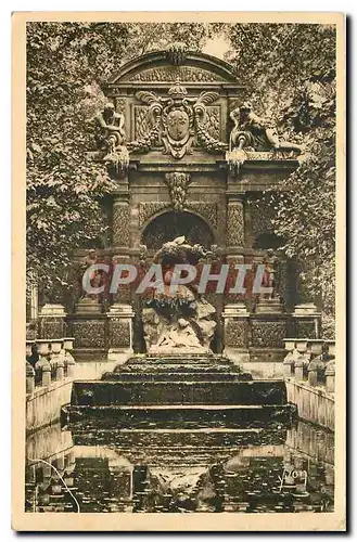 Cartes postales Paris Fontaine Medicis Jardin du Luxembourg