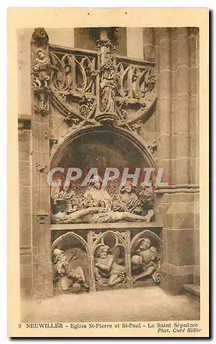 Cartes postales Neuwiller Eglise St Pierre et St Paul Le Saint Sepulcre