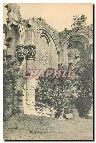 Cartes postales Cergy Cour de l'Eglise