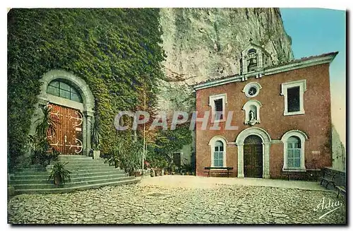 Ansichtskarte AK Hotellerie et Grote de la Sainte Baume St Zacharie Var