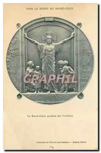 Cartes postales Vers le regne du Sacre Coeur