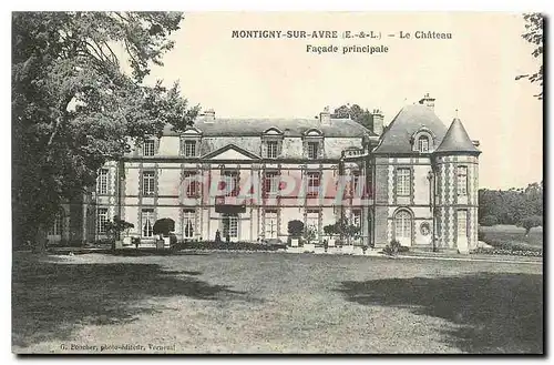 Ansichtskarte AK Montigny sur Arve E et l Le Chateau Facade principale