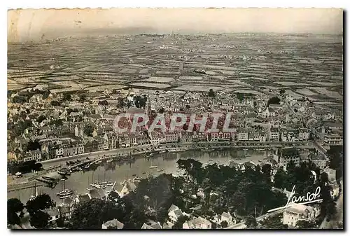 Cartes postales moderne La Baule L Inf Le Port de la Baule et du Pouliguen au fond Batz et les Marais Salants