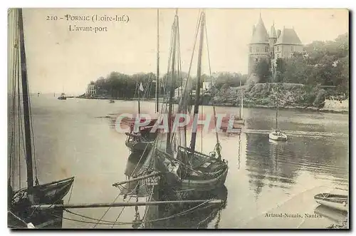 Cartes postales Pornic Loire Inf L'avant port Bateaux