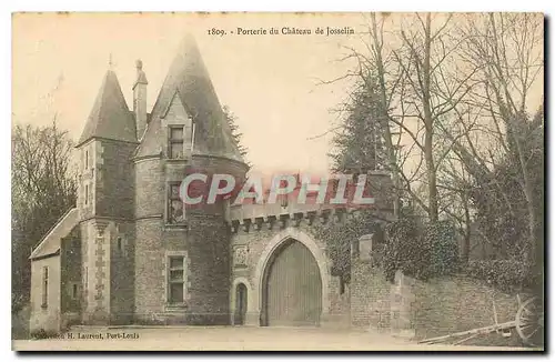 Cartes postales Porterie du Chateau de Josselin