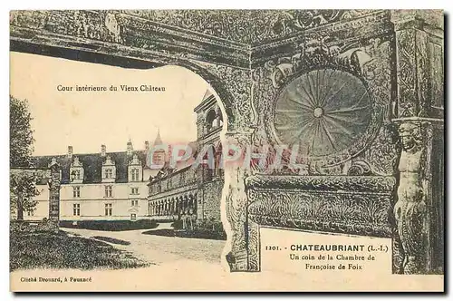 Ansichtskarte AK Chateaubriant Loire Inf Un coin de la Chambre de Francoise de Foix