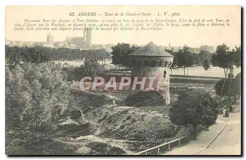 Cartes postales Angers Tour de la Haute Chaine