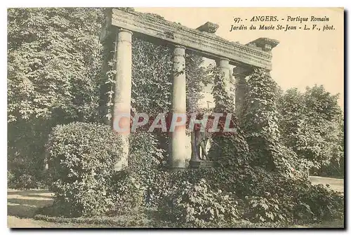 Cartes postales Angers Portique Romain Jardin du Musee St Jean