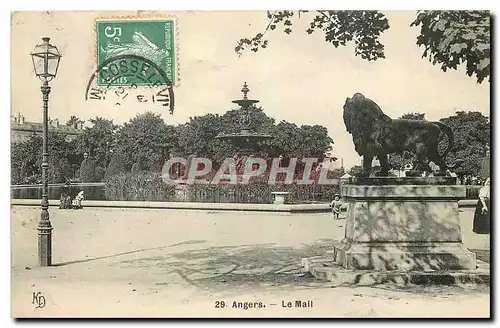 Cartes postales Angers le Mail Lion