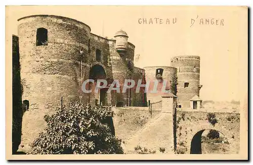 Cartes postales Angers Maine et Loire l'Entre du chateau