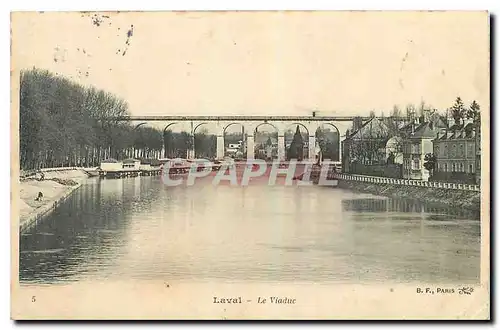 Cartes postales Laval Le Viaduc