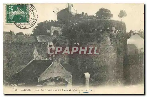 Ansichtskarte AK Laval La Tour Renaise et les Vieux Remparts