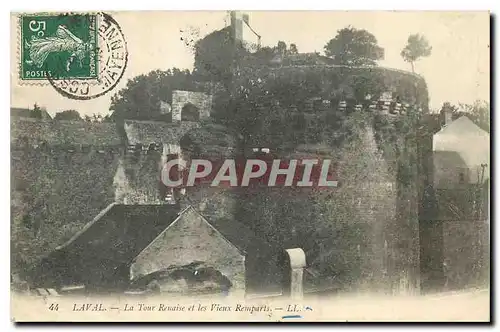 Cartes postales Laval La Tour Renaise et les Vieux Remparts