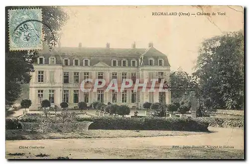 Cartes postales Regmalard Orne Chateau de Vore
