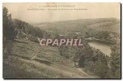 Cartes postales La Normandie Pittoresque Montmerrei Vue prise du Chateau de Blanchelande