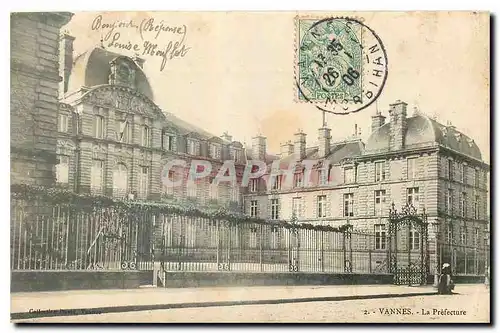 Cartes postales Vannes La Prefecture