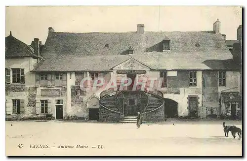 Cartes postales Vannes Ancienne Mairie