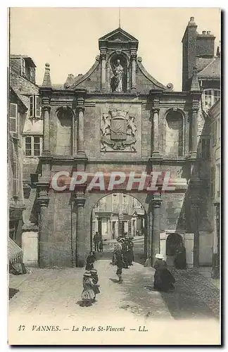 Ansichtskarte AK Vannes La Porte St Vincent