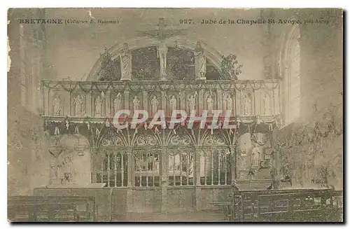 Ansichtskarte AK Bretagne Jube de la Chapelle St Avoye pres Auray
