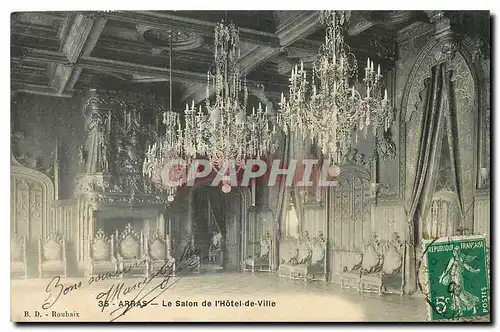 Cartes postales Arras Le Salon de l'Hotel de Ville