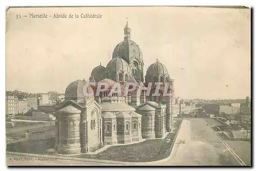 Ansichtskarte AK Marseille Abside de la Cathedrale