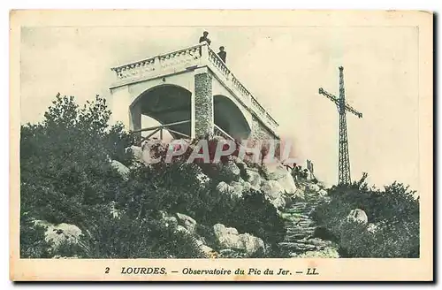 Cartes postales Lourdes Observatoire du Pic du Jer