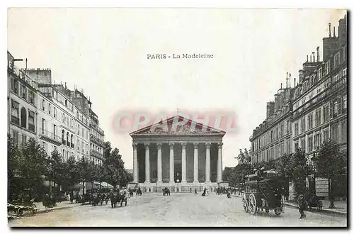 Cartes postales Paris La Madeleine