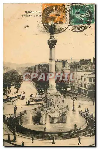 Cartes postales Marseille Fontaine Cantini