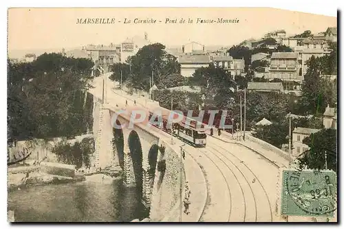 Cartes postales Marseille La Corniche Pont de la Fausse Monnaie