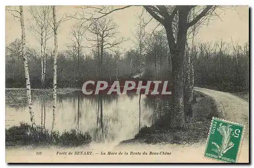 Ansichtskarte AK Foret de Senart La Mare de la Route du Beau Chene