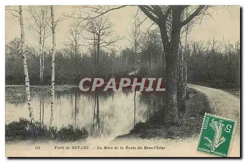 Cartes postales Foret de Senart La Mare de la Route du Beau Chene