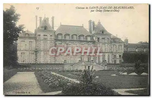 Cartes postales Chateau de Saint Jean de Beauregard par Orsay Seine et Oise