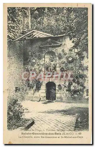 Ansichtskarte AK Sainte Genevieve des Bois S et O La Chapelle entre Ste Genevieve et St Michel sur Orge