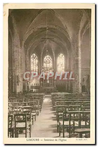 Ansichtskarte AK Limours Interieur de l'Eglise