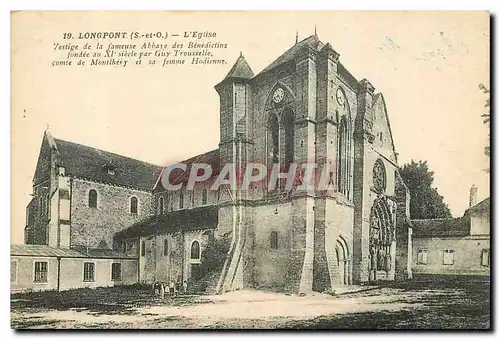 Cartes postales Longpont S et O l'Eglise