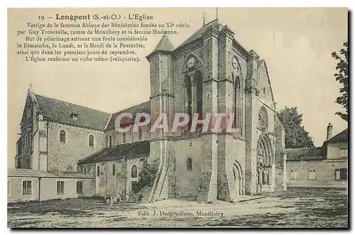 Cartes postales Longpont S et O l'Eglise