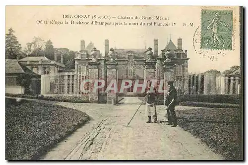 Cartes postales Orsay S et O Chateau du Grand Mesnil